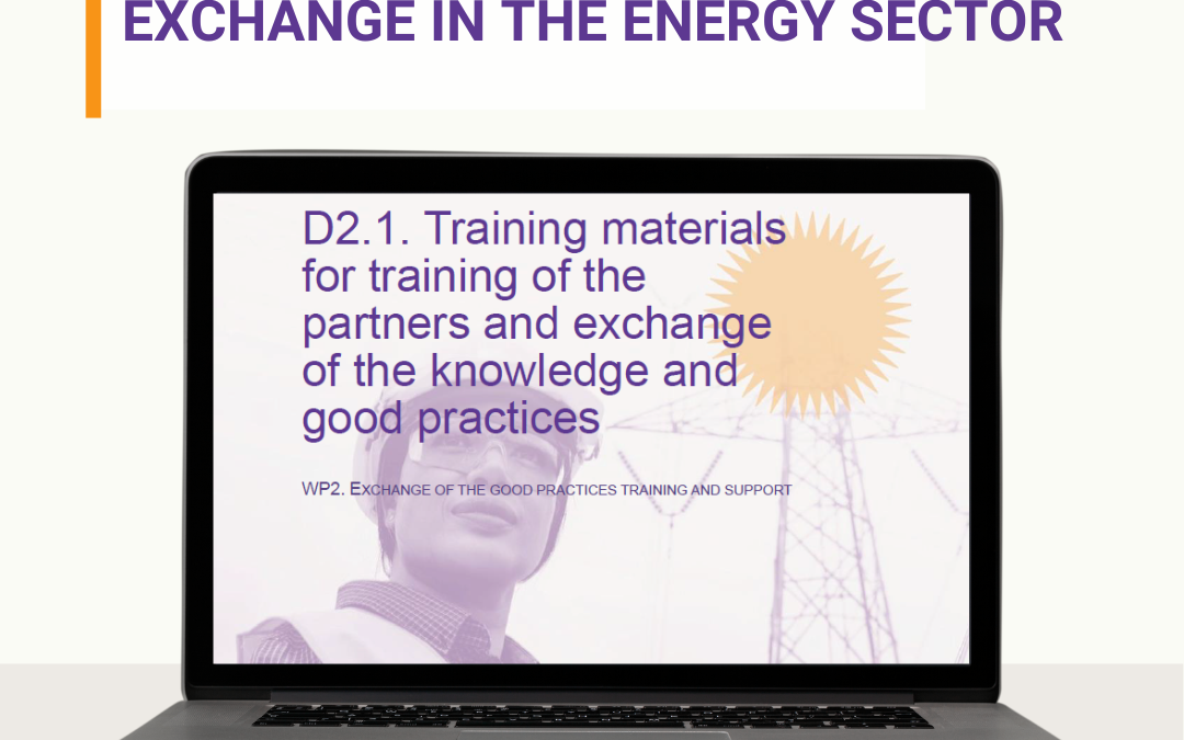 Training Materials for Partner Education and Knowledge Exchange in the Energy Sector