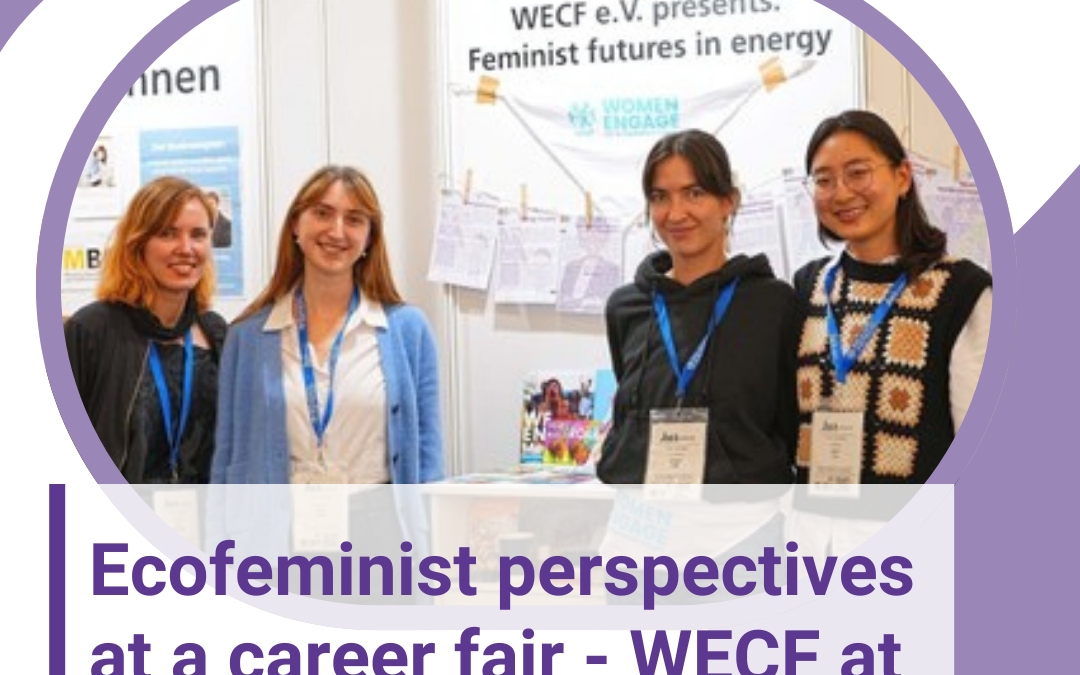 Ecofeminist perspectives at a career fair – WECF at herCAREER 2024 