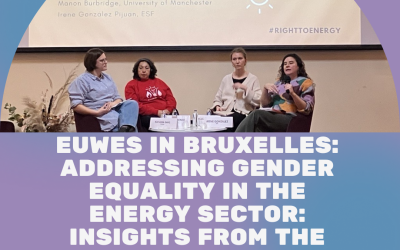 EUWES in Bruxelles: Addressing Gender Equality in the Energy Sector –  Insights from the EUWES Project