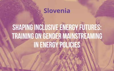 Slovenia – Shaping inclusive energy futures: Training on gender mainstreaming in energy policies